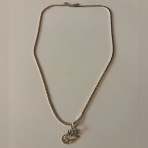 Gold-Tone NIKE Pendant Necklace - men Jewelry